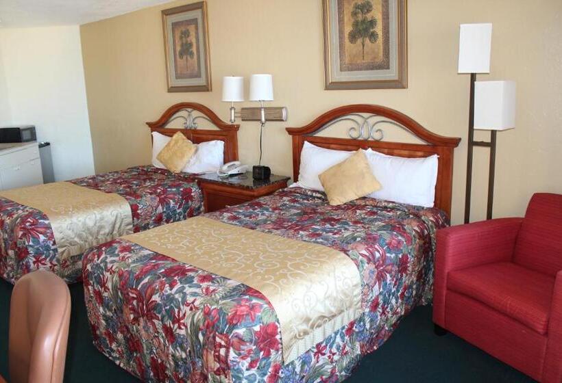 غرفه قياسيه سريرين مزدوجين, Grand Prix Motel Beach Front