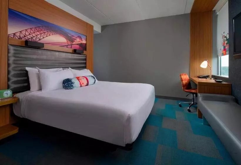 Standard-huone King-vuode, Aloft Hotel Rogers Bentonville