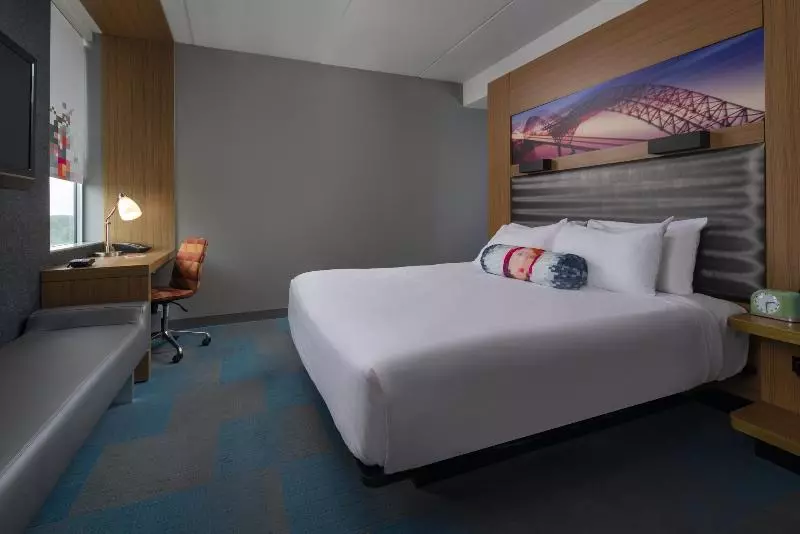 Standard-huone King-vuode, Aloft Hotel Rogers Bentonville