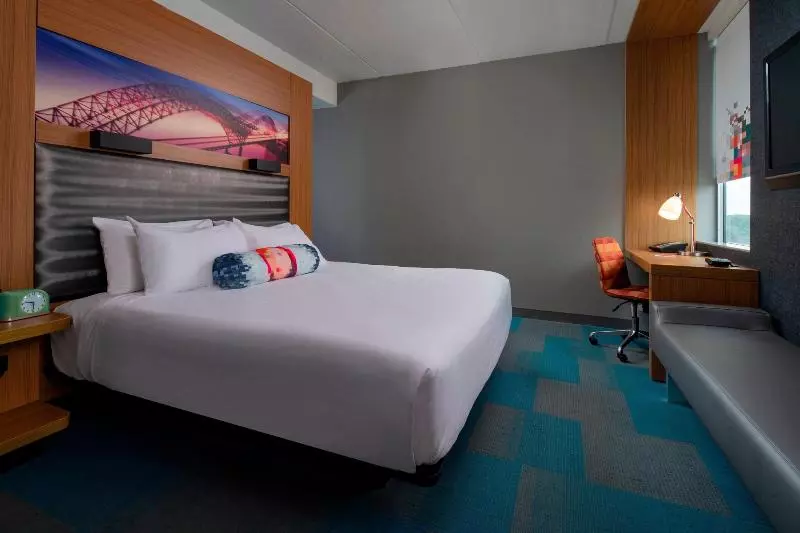 Standard-huone King-vuode, Aloft Hotel Rogers Bentonville