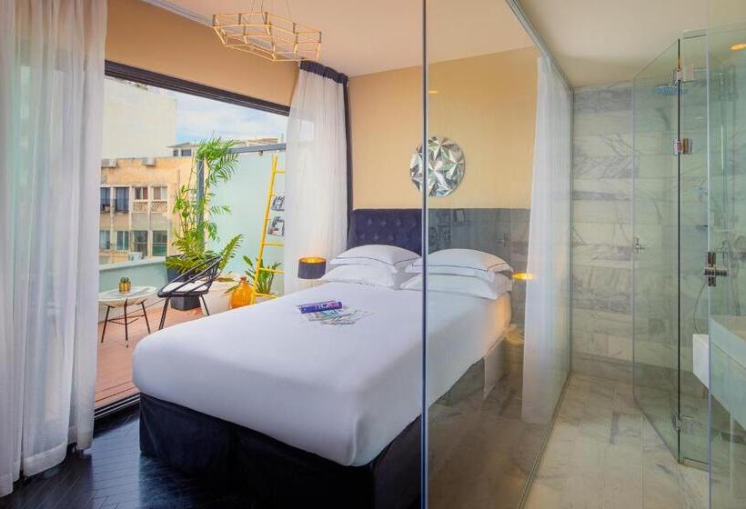 琮城市景观的豪华间, Brown Beach House Tel Aviv, A Member Of Brown Hotels