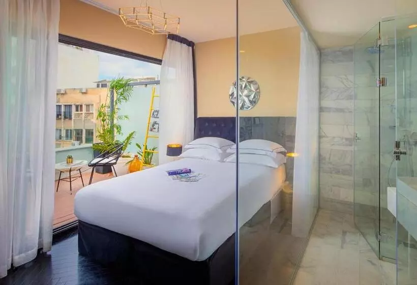 シティビューのデラックスルーム, Brown Beach House Tel Aviv, A Member Of Brown Hotels