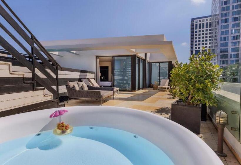 标准间带漩涡浴缸, Brown Beach House Tel Aviv, A Member Of Brown Hotels
