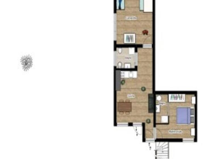 דירת שני חדרים, Del Mar