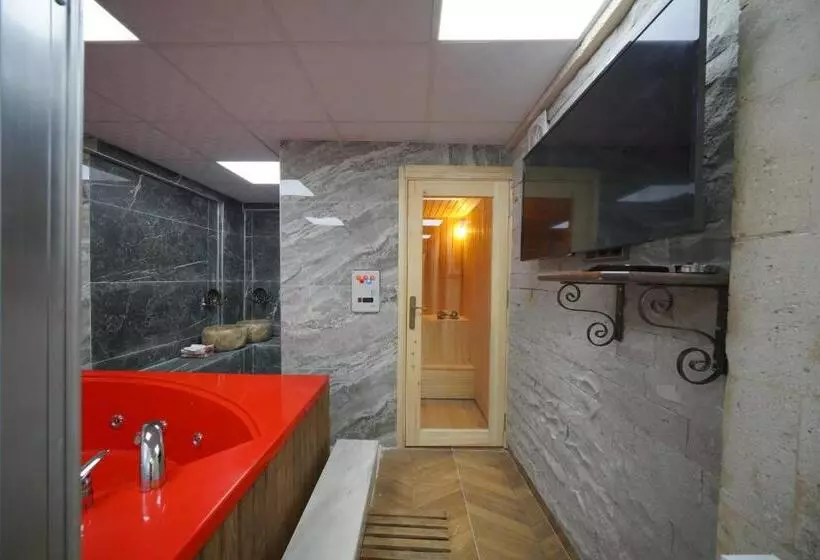 キングサイズベッドのスイートルーム, Goreme Cave Rooms&spa