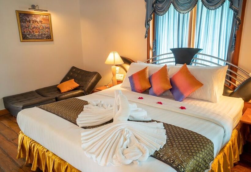 디럭스 룸, Sea Garden Resort   Haad Rin