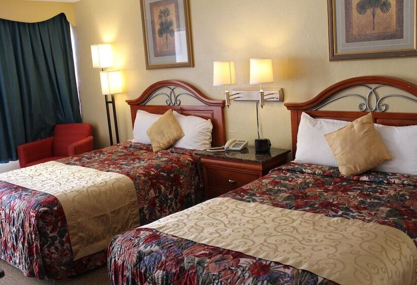 스탠다드 룸 더블 침대 2개, Grand Prix Motel Beach Front