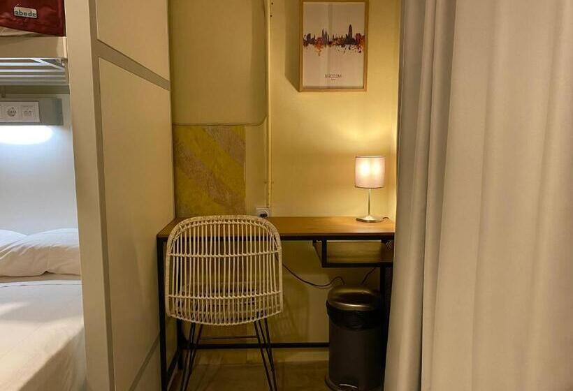 Трехместный Номер Стандарт Совместная Ванная, The Loft Hostel Barcelona La Pedrera