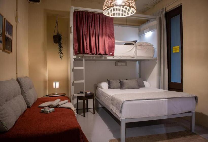 Четырехместный Номер Стандарт, The Loft Hostel Barcelona La Pedrera