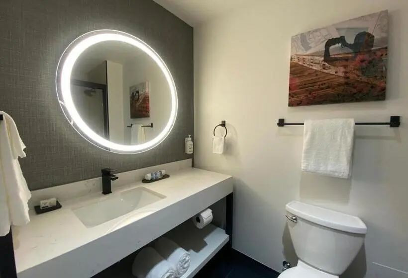 身障者適用クイーンサイズベッドルーム, La Quinta Inn & Suites By Wyndham Yucaipa