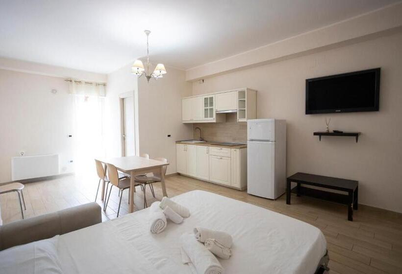 침실 1개 디럭스 아파트, Residence O Sole Mio Pompei