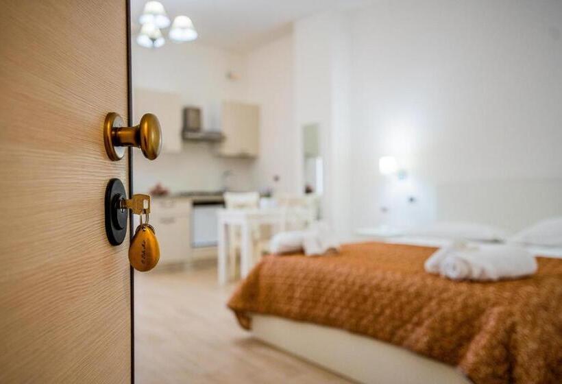 디럭스 4인 룸, Residence O Sole Mio Pompei