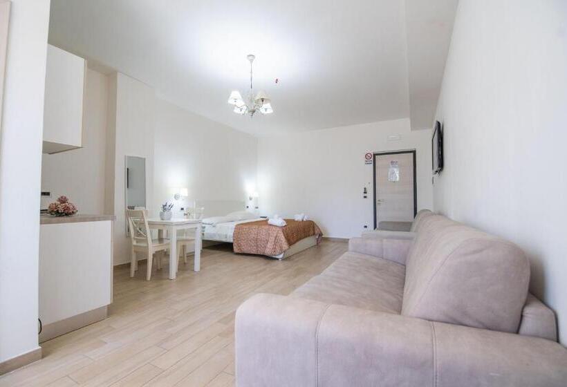 디럭스 4인 룸, Residence O Sole Mio Pompei