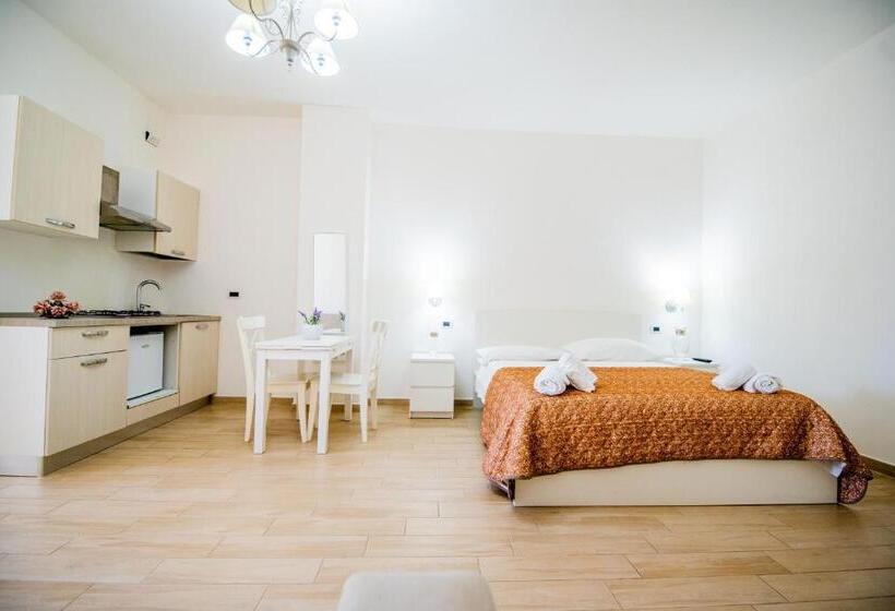 Quarto Quádruplo Deluxe, Residence O Sole Mio Pompei