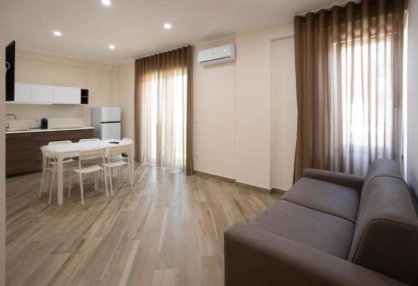 침실 2개 아파트, Residence O Sole Mio Pompei