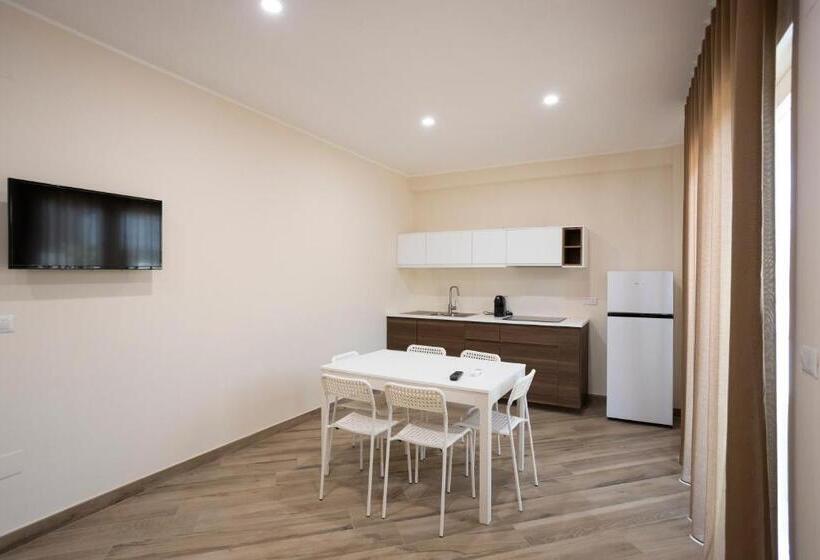 침실 2개 아파트, Residence O Sole Mio Pompei