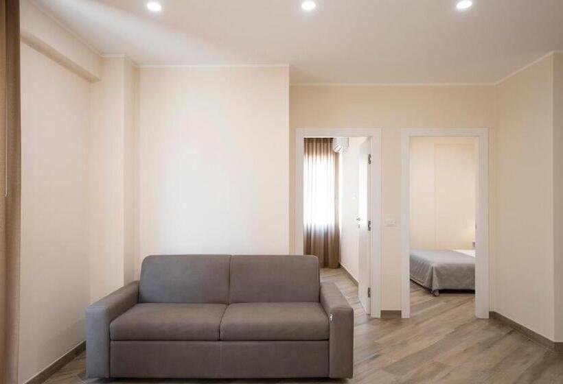 침실 2개 아파트, Residence O Sole Mio Pompei