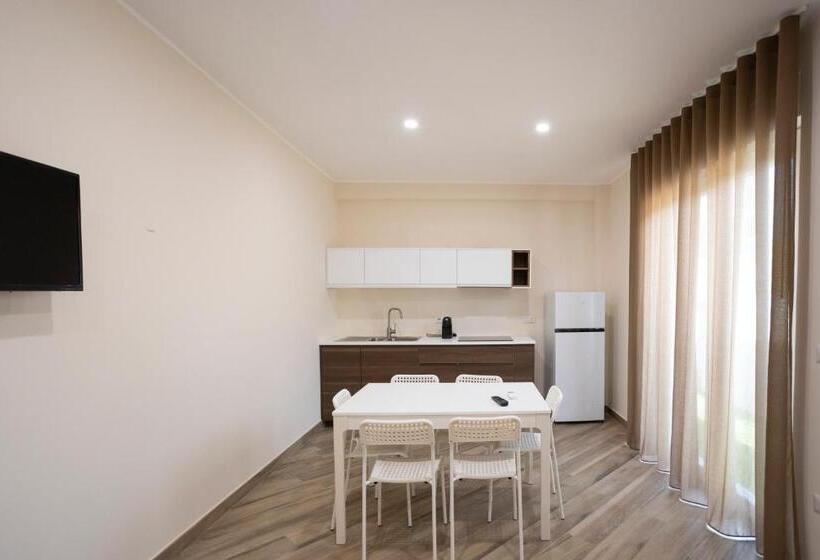 침실 2개 아파트, Residence O Sole Mio Pompei