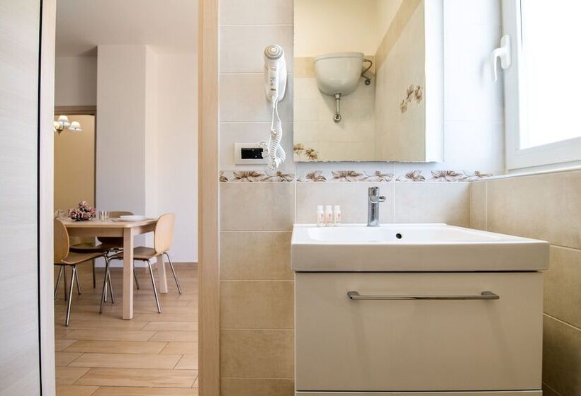 침실 1개 디럭스 아파트, Residence O Sole Mio Pompei