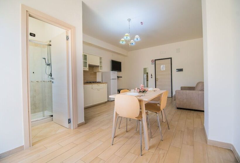 침실 1개 디럭스 아파트, Residence O Sole Mio Pompei