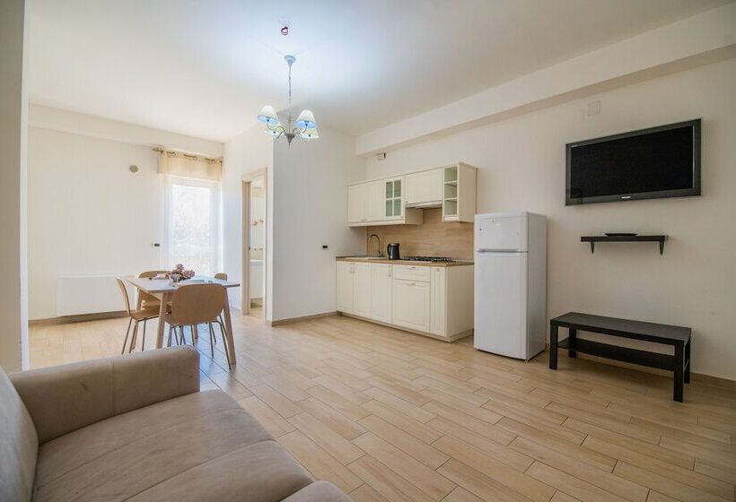 침실 1개 디럭스 아파트, Residence O Sole Mio Pompei