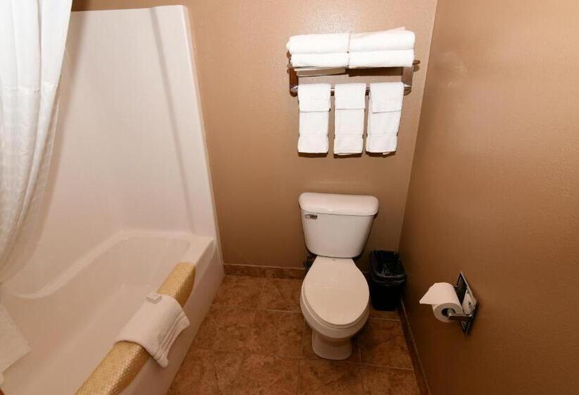 Люкс Кровать Кинг, Cobblestone Inn & Suites   Denison | Majestic Hills