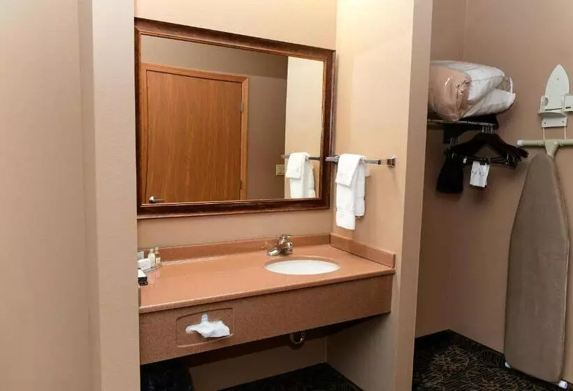 キングサイズベッドのエクゼクティブルーム, Cobblestone Inn & Suites   Denison | Majestic Hills