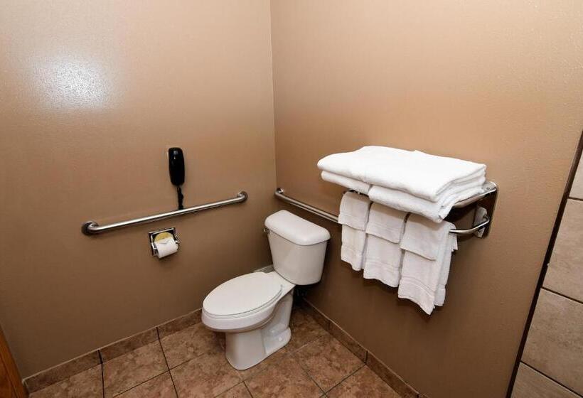 غرفة قياسية سرير كينج لذوى الإحتياجات الخاصة, Cobblestone Inn & Suites   Denison | Majestic Hills