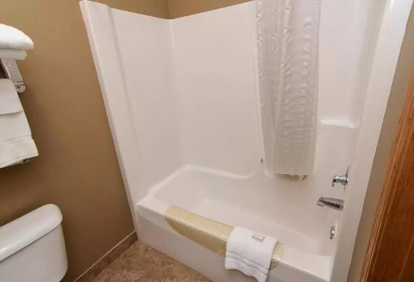 キングサイズベッドのスタンダードルーム, Cobblestone Inn & Suites   Denison | Majestic Hills