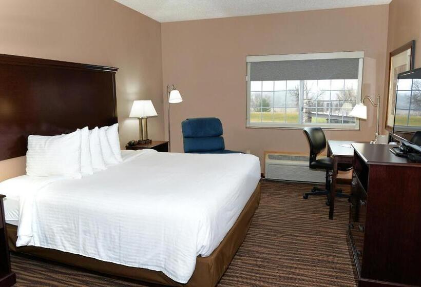 غرفة قياسية سرير كينج لذوى الإحتياجات الخاصة, Cobblestone Inn & Suites   Denison | Majestic Hills