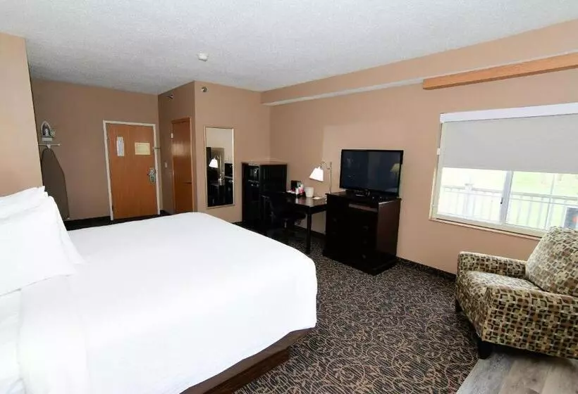 キングサイズベッドのスイートルーム, Cobblestone Inn & Suites   Denison | Majestic Hills