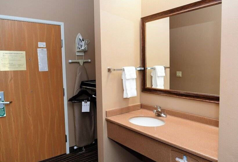 غرفة قياسية سرير كينج لذوى الإحتياجات الخاصة, Cobblestone Inn & Suites   Denison | Majestic Hills