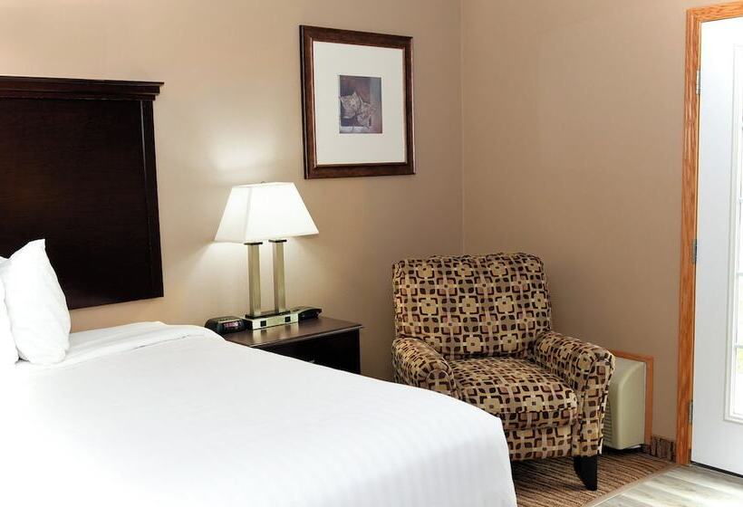 Люкс Кровать Кинг, Cobblestone Inn & Suites   Denison | Majestic Hills