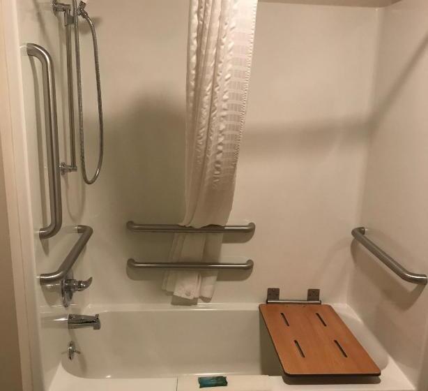 غرفة قياسية سرير كينج لذوى الإحتياجات الخاصة, Cobblestone Inn & Suites  Fort Madison