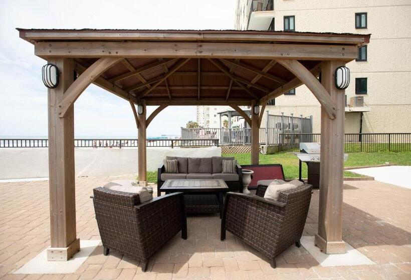 חדר דלוקס נוף לים, Garden City Inn