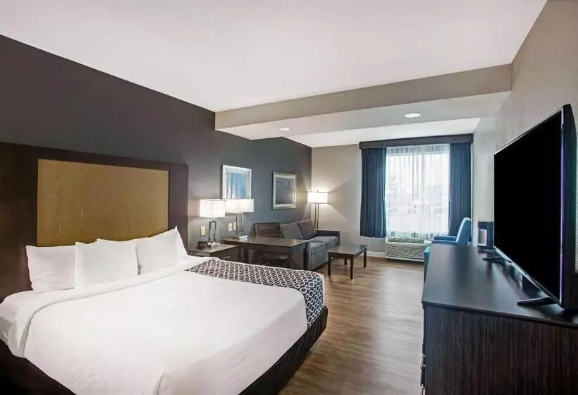 身障者適用キングサイズベッドルーム, La Quinta By Wyndham Victoria   South
