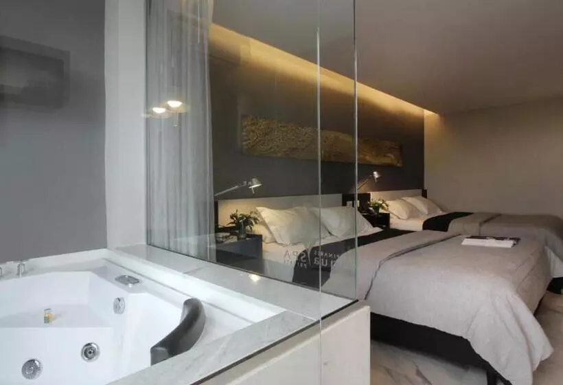 バスタブ付きデラックスルーム, Pinares Panorama Suites & Spa