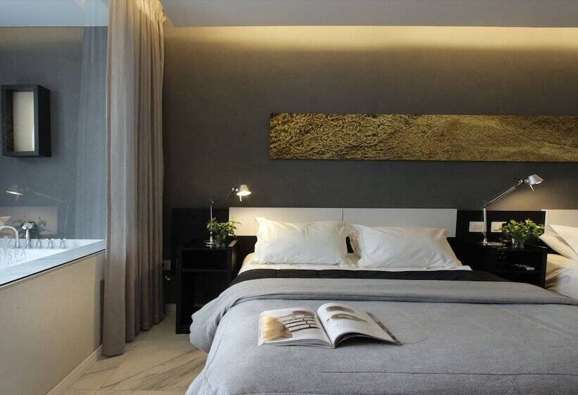 اتاق لوکس با وان آب گرم, Pinares Panorama Suites & Spa