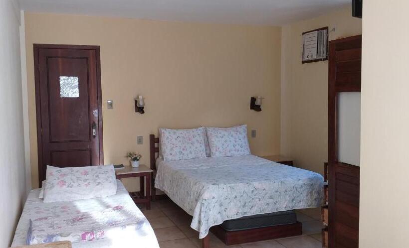 발코니가 있는 4인용 스탠다드 룸, Pousada Farol Dos Borbas