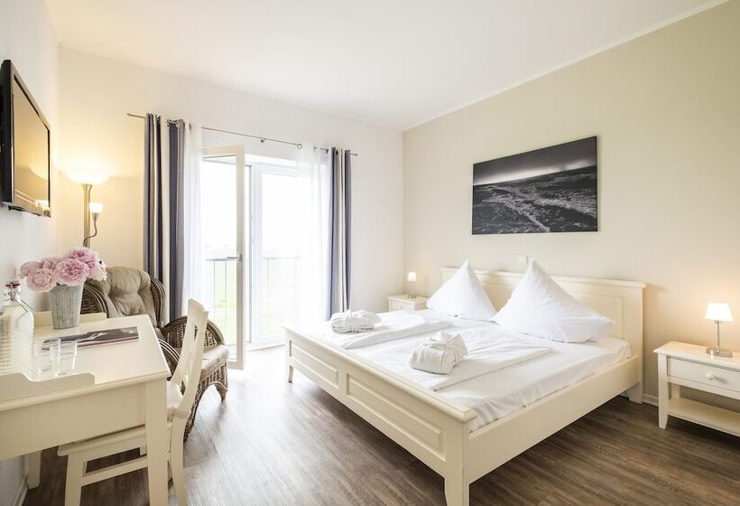 חדר סטנדרט יחיד, Restaurant, Café Pharisäerhof   Nordseeurlaub Mit Hund