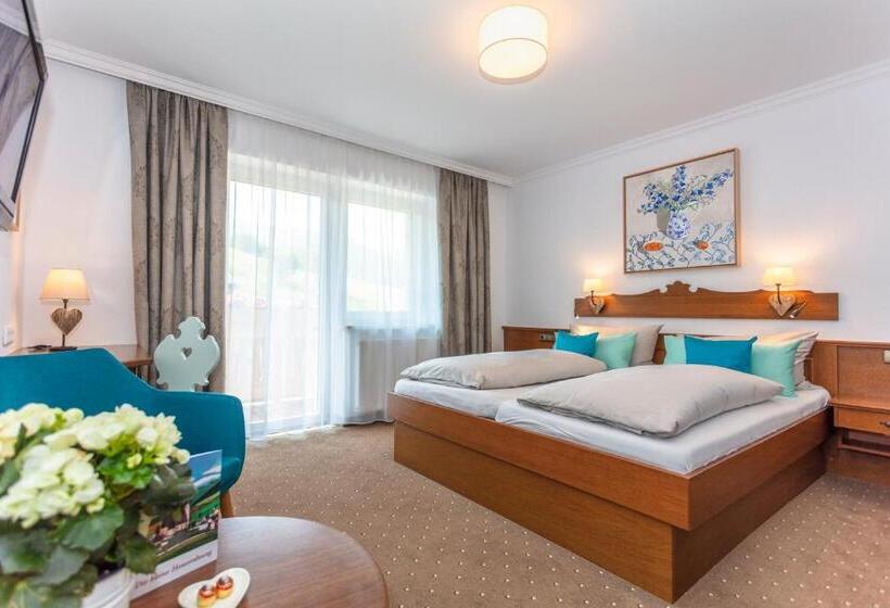 חדר סטנדרט עם מרפסת, Pension Pinzgauer Hof