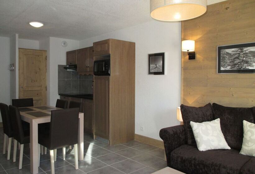 Апартаменты 2 Спальни, Residence Nemea Le Grand Ermitage