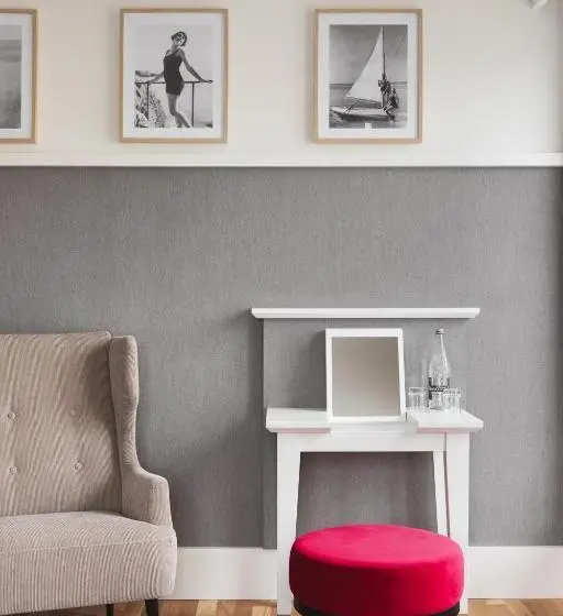 Standard-huone Sivuttainen Merinäkymä, Grand Hôtel Perros Guirec