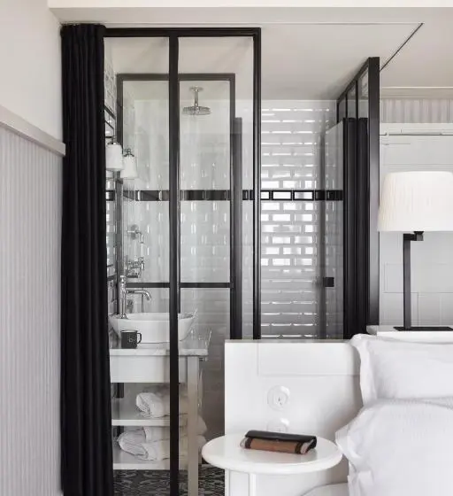 Superior-huone Merinäkymä Parveke, Grand Hôtel Perros Guirec