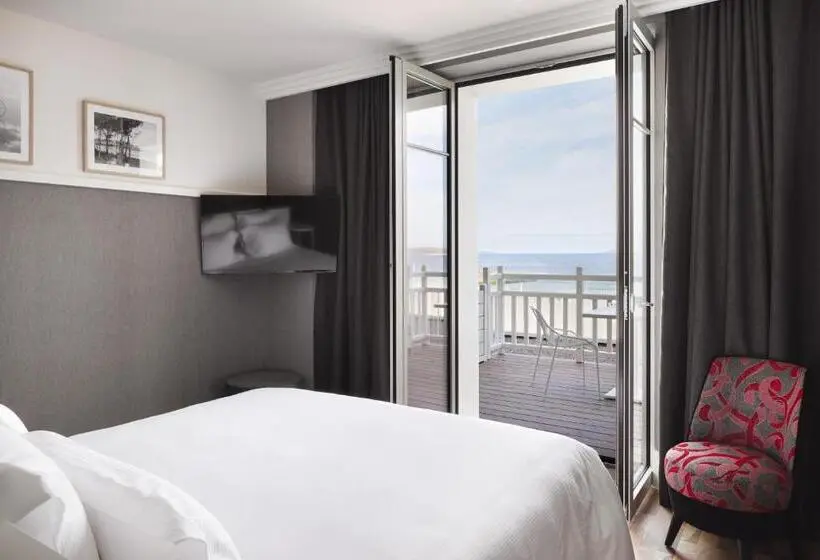 Superior-huone Merinäkymä, Grand Hôtel Perros Guirec