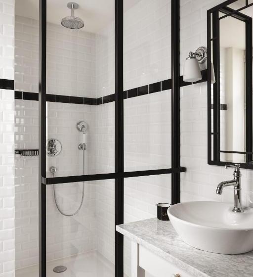 غرفة برستیچ إطلالة على البحر, Grand Hôtel Perros Guirec