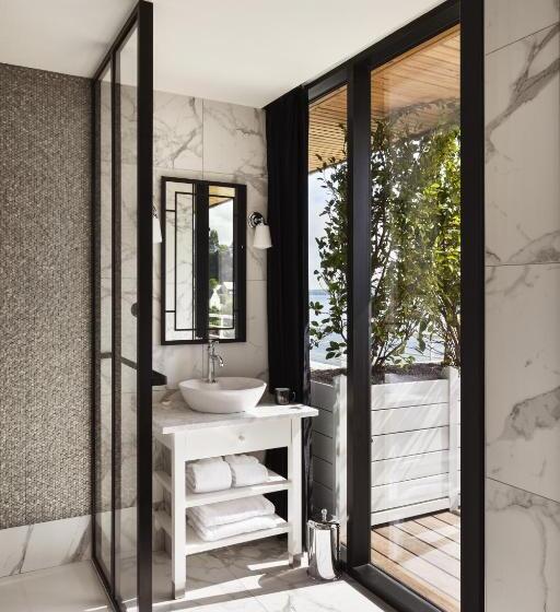 غرفة قياسية ذات إطلالة بانورامية, Grand Hôtel Perros Guirec