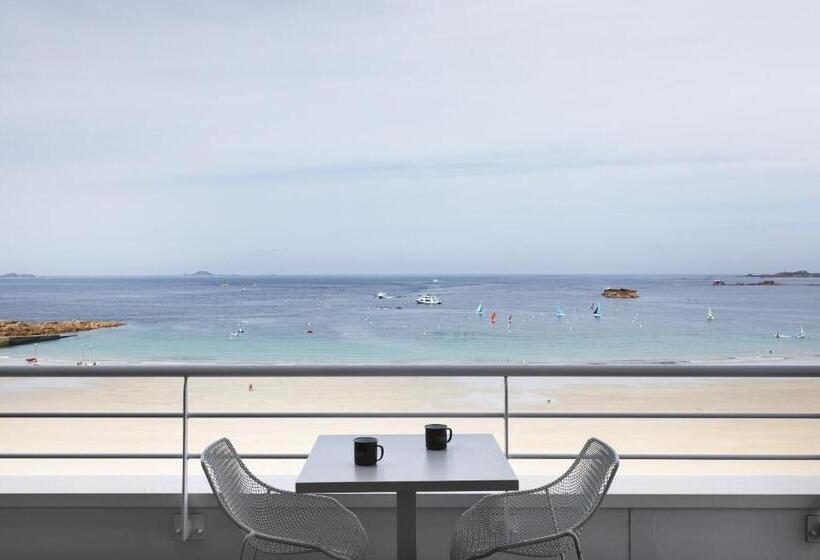 غرفة قياسية ذات إطلالة بانورامية, Grand Hôtel Perros Guirec