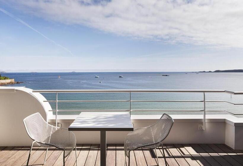 غرفة قياسية ذات إطلالة بانورامية, Grand Hôtel Perros Guirec