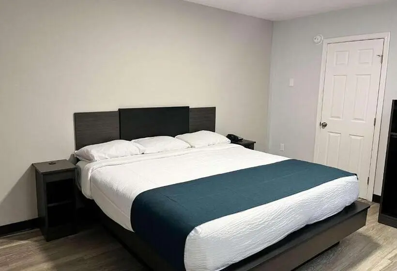 キングサイズベッドのスタンダードルーム, Motel 6 Williamstown